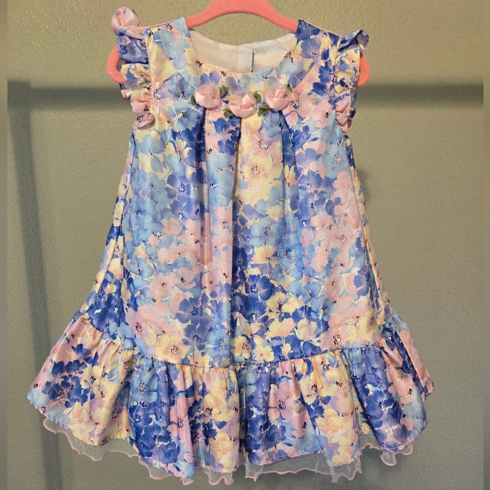 Baby Girl Bonnie Jean Floral Dress